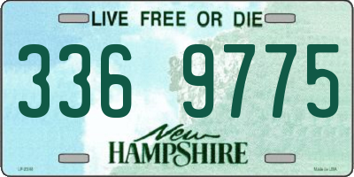 NH license plate 3369775