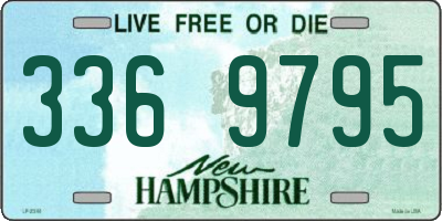 NH license plate 3369795