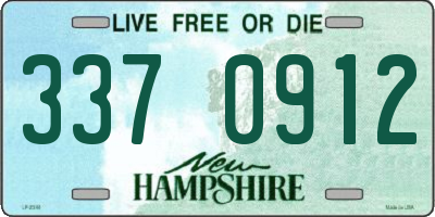 NH license plate 3370912