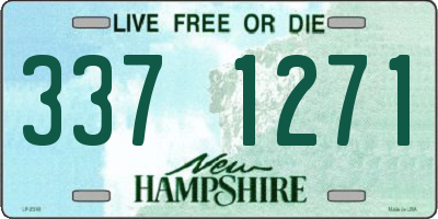 NH license plate 3371271