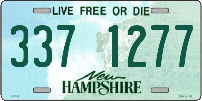 NH license plate 3371277