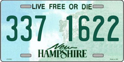 NH license plate 3371622
