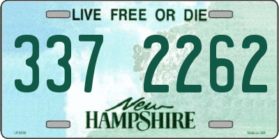 NH license plate 3372262