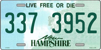 NH license plate 3373952