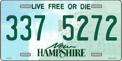 NH license plate 3375272