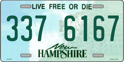 NH license plate 3376167