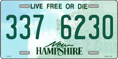 NH license plate 3376230
