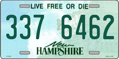 NH license plate 3376462