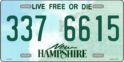NH license plate 3376615