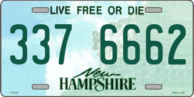 NH license plate 3376662