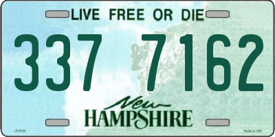 NH license plate 3377162