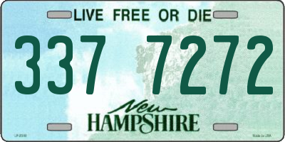 NH license plate 3377272