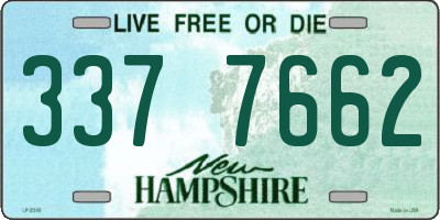 NH license plate 3377662