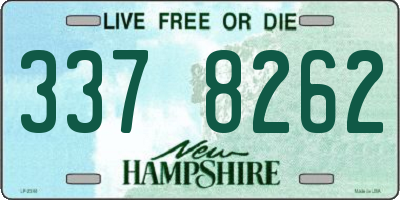 NH license plate 3378262