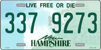 NH license plate 3379273