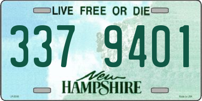 NH license plate 3379401