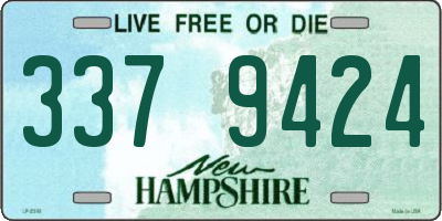 NH license plate 3379424