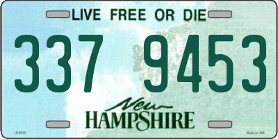 NH license plate 3379453