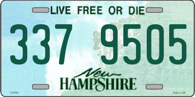 NH license plate 3379505