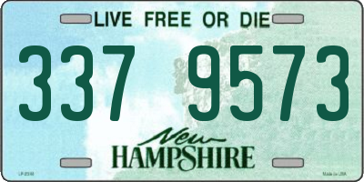 NH license plate 3379573