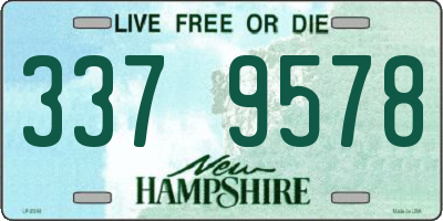 NH license plate 3379578