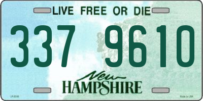NH license plate 3379610