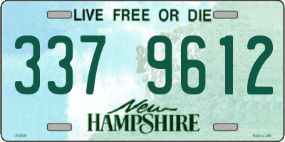 NH license plate 3379612