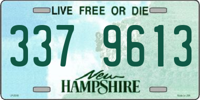 NH license plate 3379613