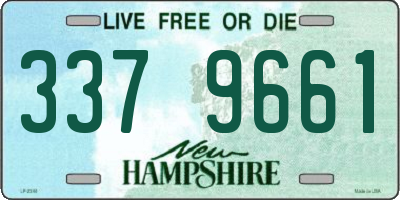 NH license plate 3379661