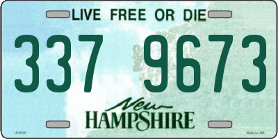 NH license plate 3379673