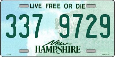 NH license plate 3379729