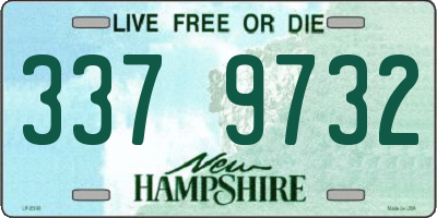 NH license plate 3379732