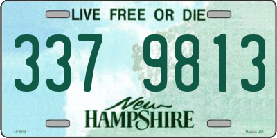 NH license plate 3379813