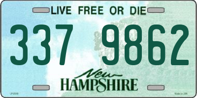 NH license plate 3379862