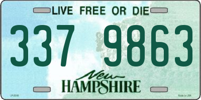 NH license plate 3379863