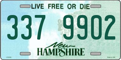 NH license plate 3379902