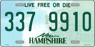 NH license plate 3379910