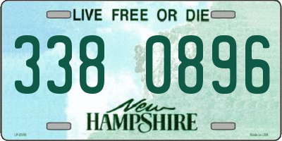 NH license plate 3380896