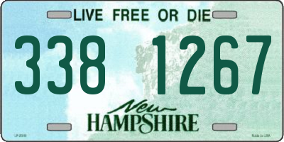 NH license plate 3381267