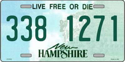 NH license plate 3381271