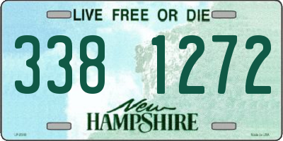 NH license plate 3381272