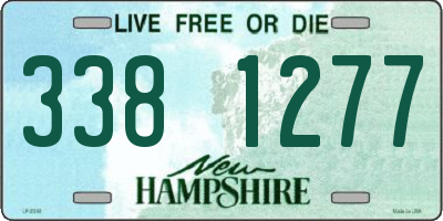 NH license plate 3381277