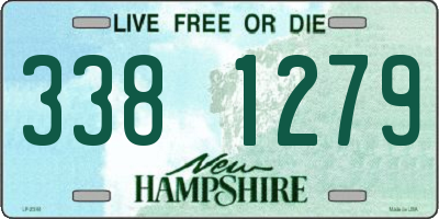 NH license plate 3381279