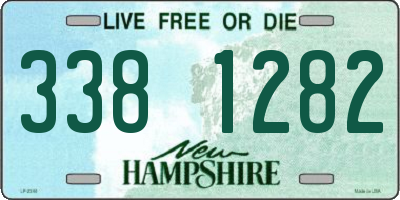 NH license plate 3381282