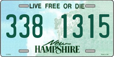 NH license plate 3381315