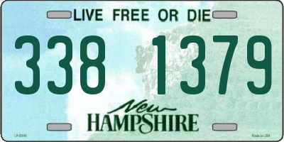 NH license plate 3381379