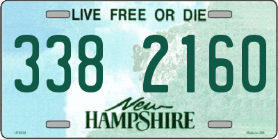 NH license plate 3382160