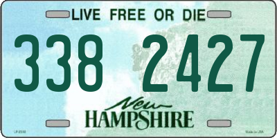 NH license plate 3382427