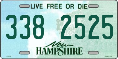 NH license plate 3382525