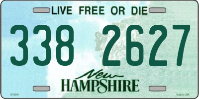 NH license plate 3382627